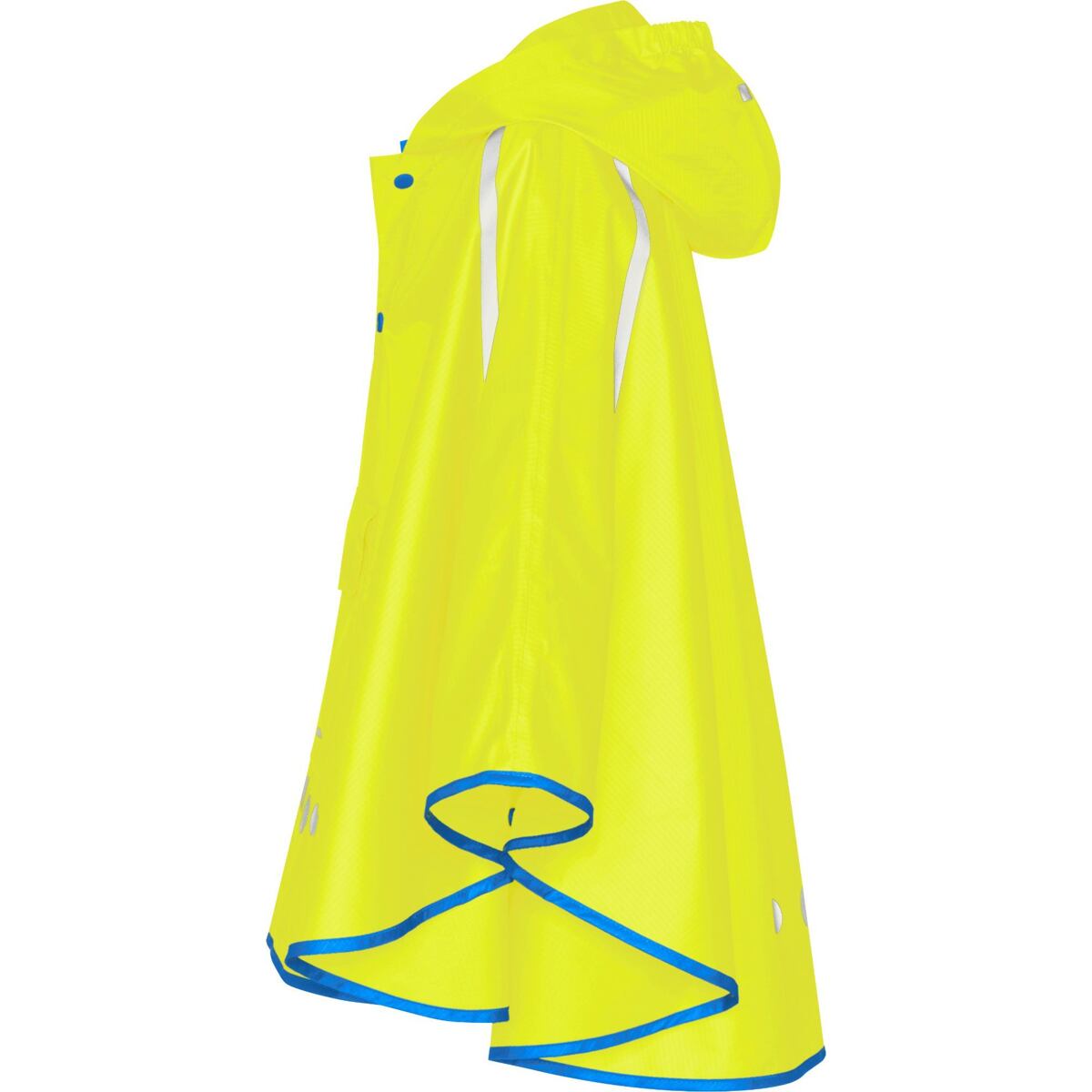 Playshoes Dětská pláštěnka neonově žlutá - pončo