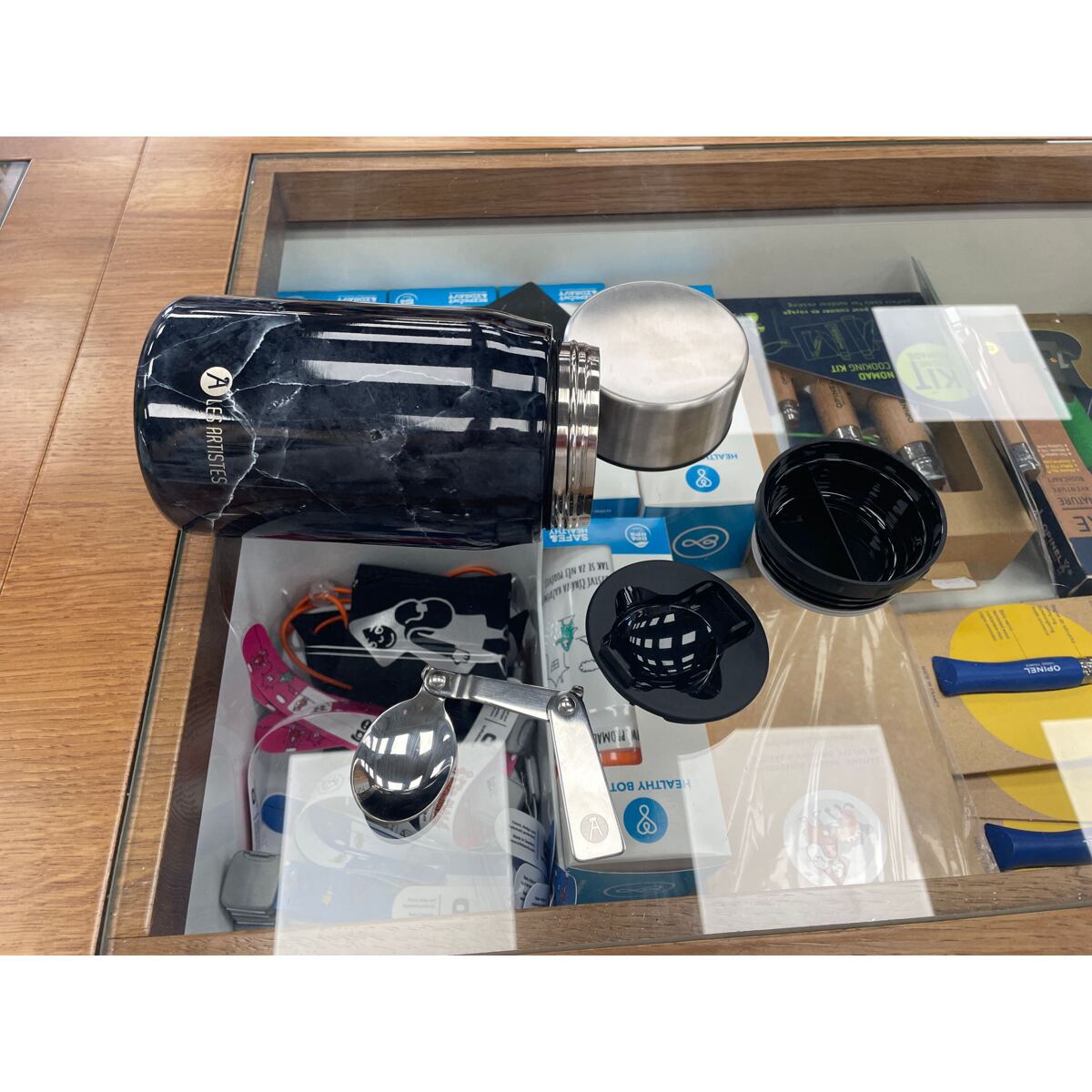 Les Artistes Termonádoba Foodjar 700ml Black Marble