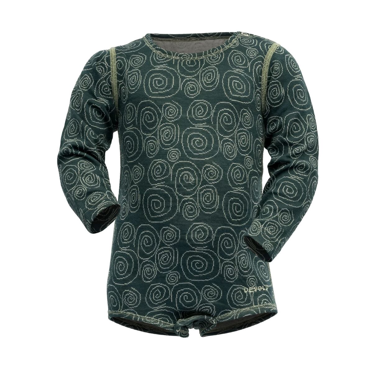 Devold Dětské funkční body s merinem Duo active baby woods s dlouhým rukávem