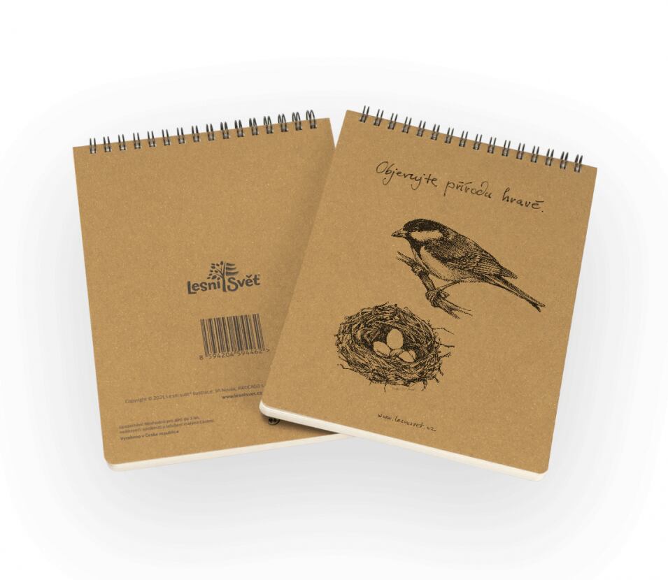 Lesní svět Eko blok z recy papíru M