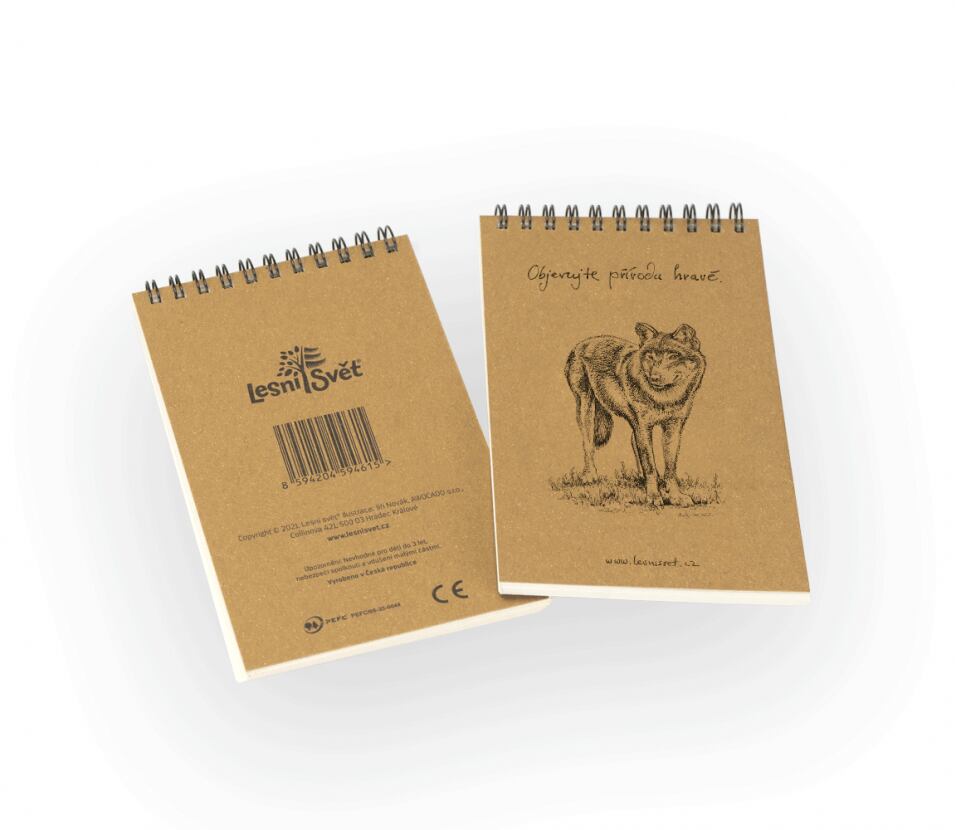 Lesní svět Eko blok z recy papíru S