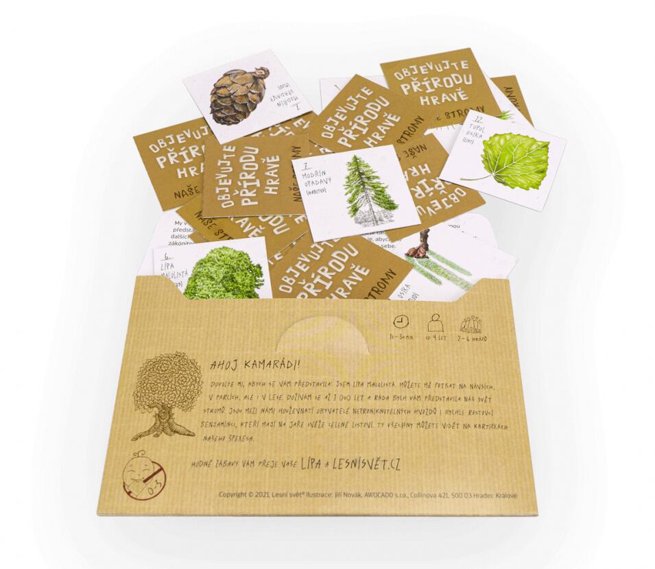 Lesní svět Papírové tripexeso Lesní svět