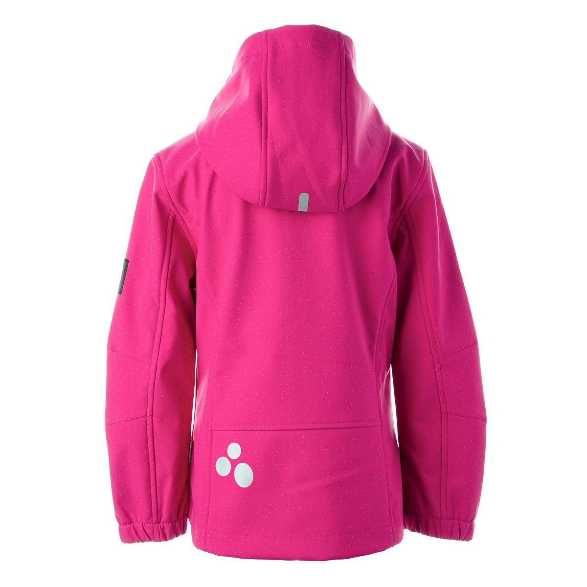 Huppa Dětská softshellová bunda Nera fuchsia REFLEX