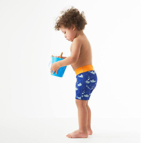 Splash About Dětské UV plavky Jammers navy/yellow