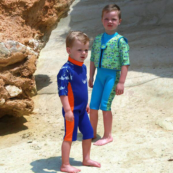 Splash About Dětská neoprenová UV kombinéza Vodní svět