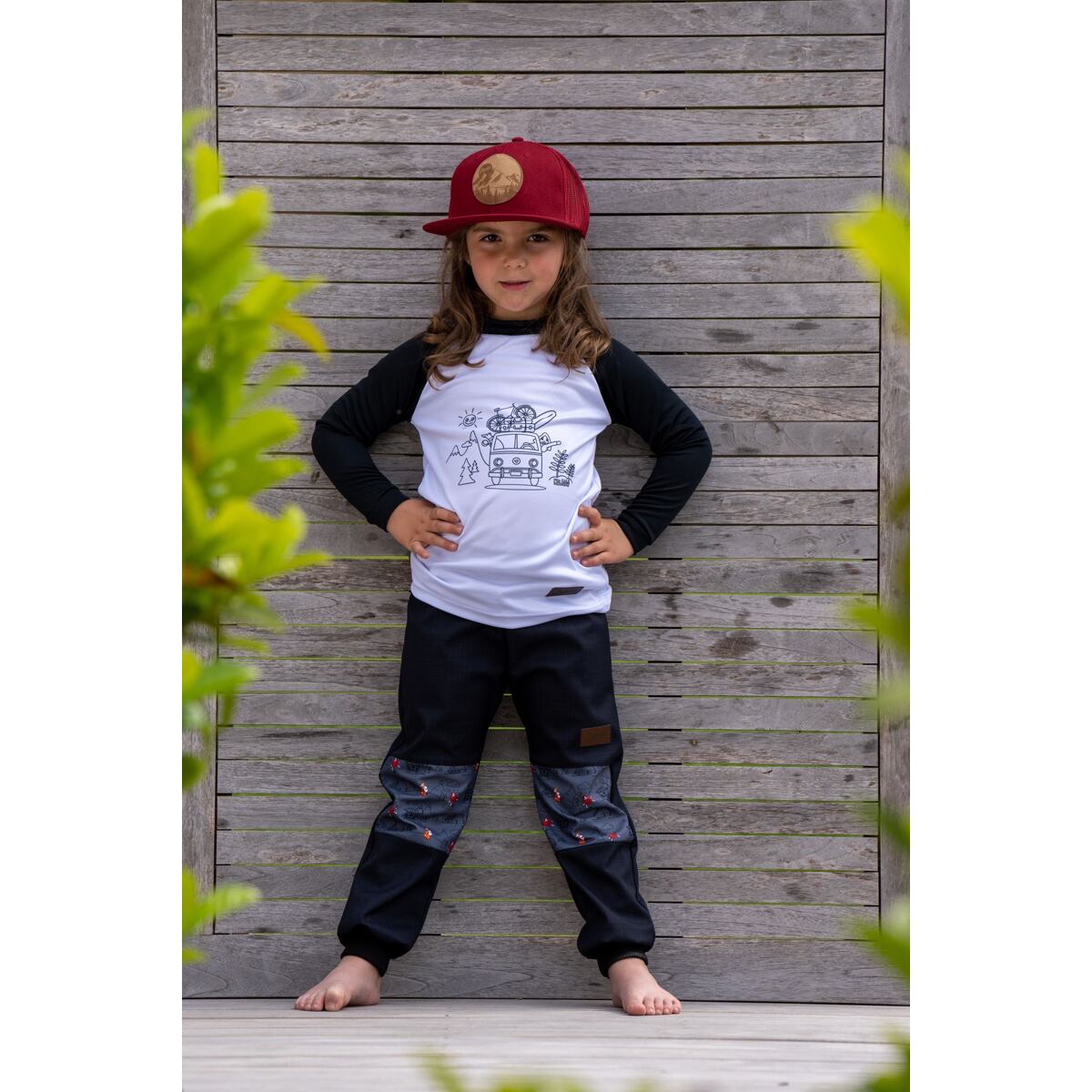 Promaledobrodruhy Dětské funkční UV tričko CoolMax dlouhý rukáv black