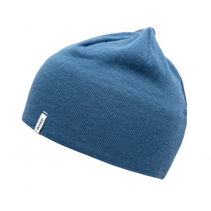 Devold Dětská funkční čepice s merinem Beanie Friends blue