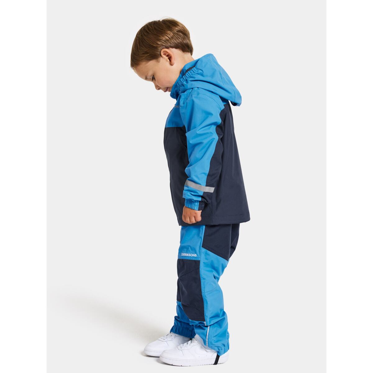 Didriksons Dětská nepromokavá bunda Pilvi navy - ROSTOUCÍ