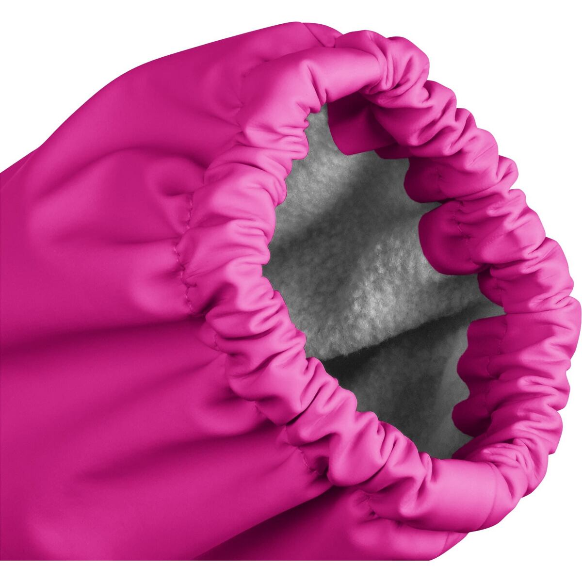 Playshoes Dětské zateplené rukavice do deště neonově růžové