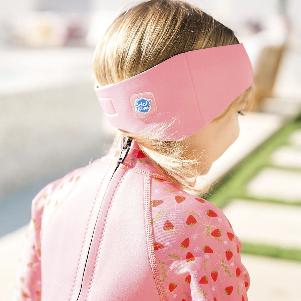 Splash About Dětská neoprénová čelenka na plavání pink 2 - 6 let