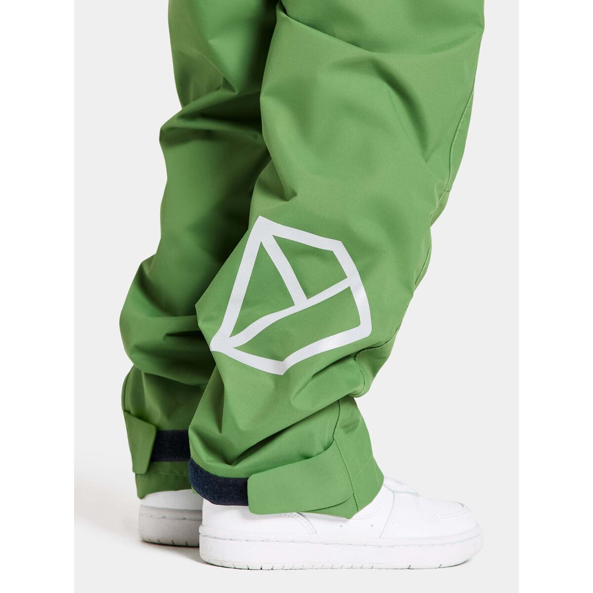 Didriksons Dětské nepromokavé kalhoty Avan algae green - ROSTOUCÍ