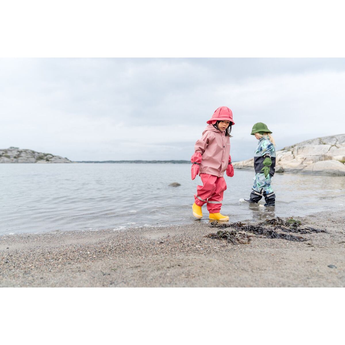 Didriksons Dětské rukavice do deště Glove 5 dusty azalea velikost rukavic