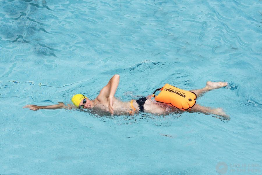 Swimaholic Plavecká bójka Swim Buoy - růžová