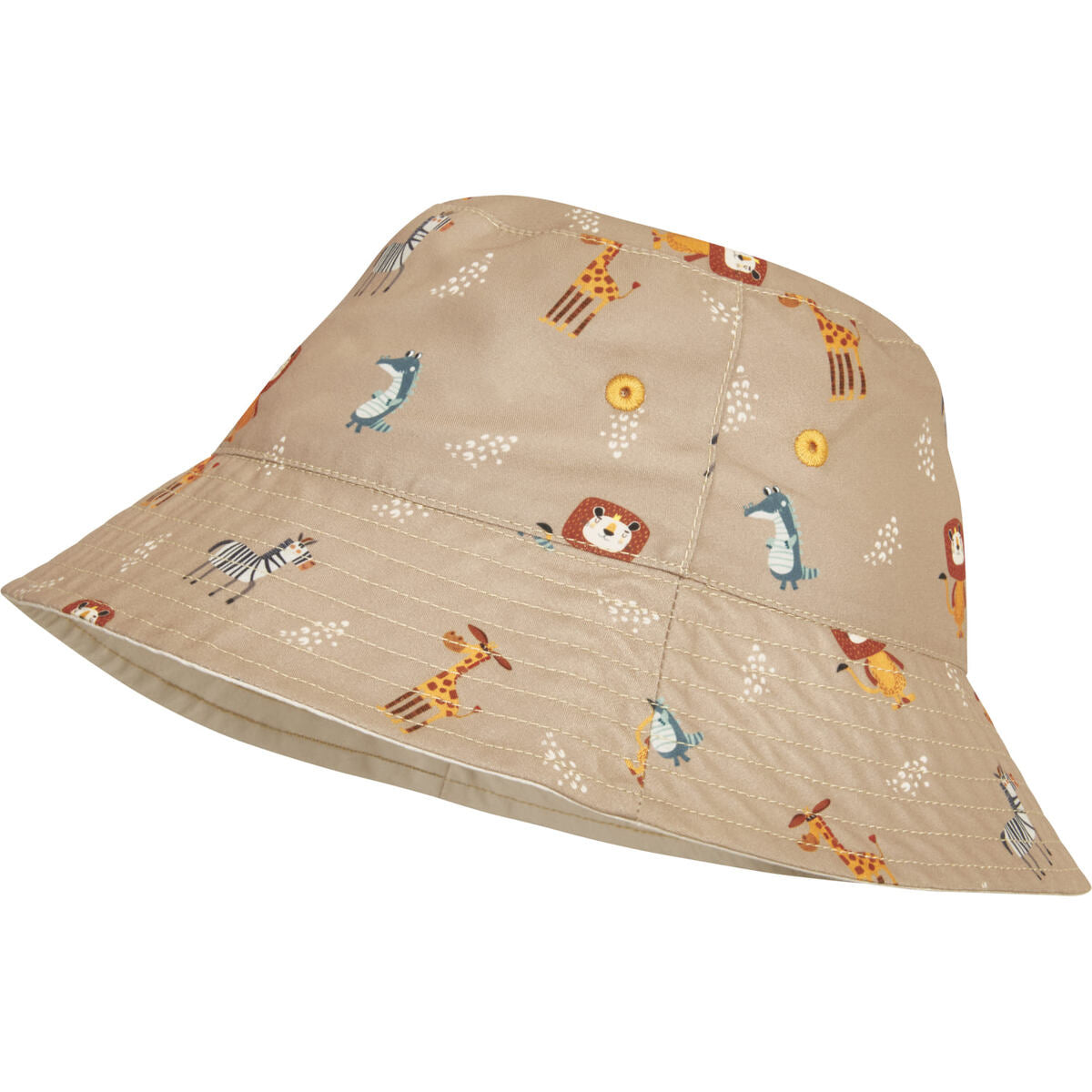 Playshoes Dětský UV klobouk Wild Animals oboustranný