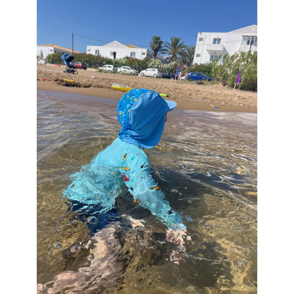 Splash About Dětská UV kšiltovka pirát Krokodýli