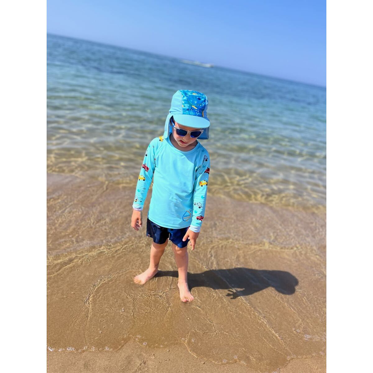 Splash About Dětská UV kšiltovka pirát Krokodýli