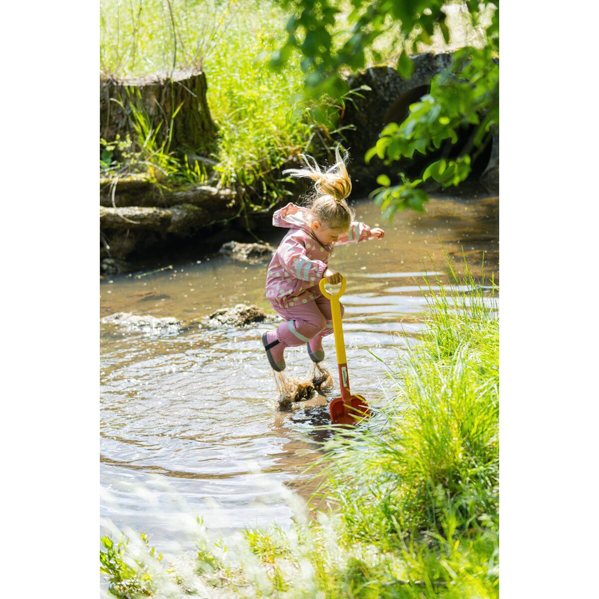 Playshoes Dětská bunda do deště Květiny