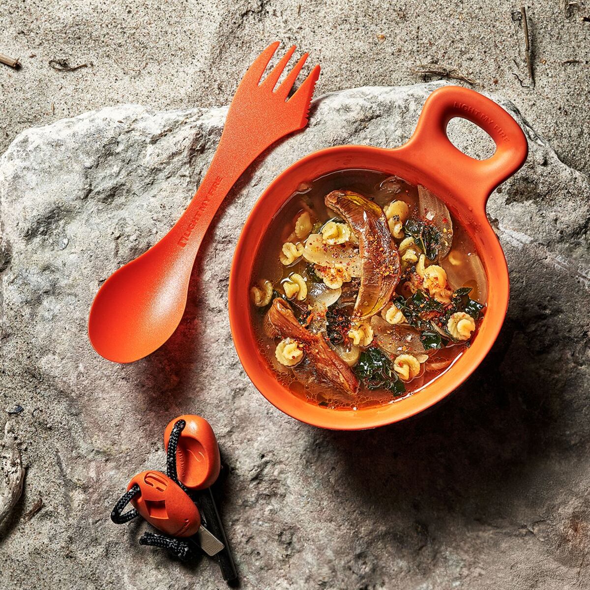 Light my fire Cestovní příbor Swedish Spork original cream