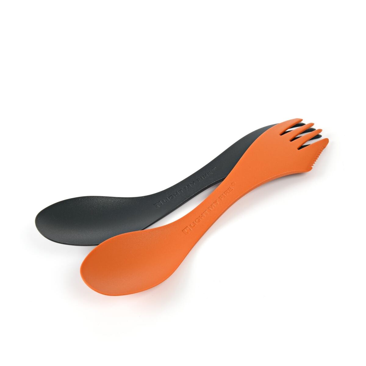 Light my fire Cestovní příbor Swedish Spork original 2-pack rustyorange/slatyblack