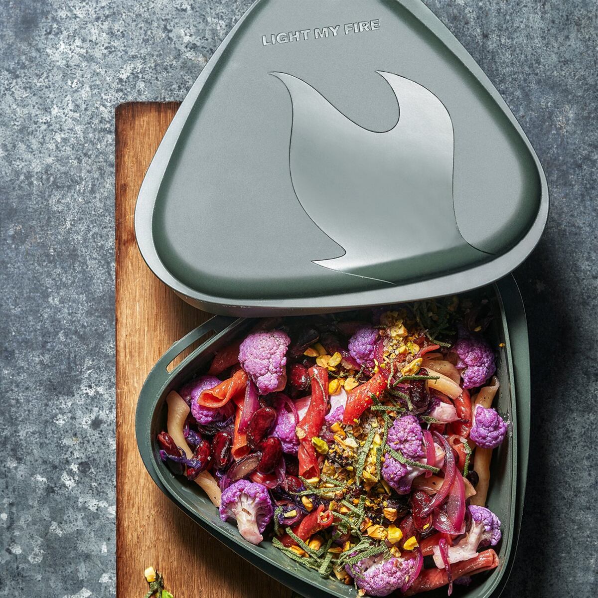 Light my fire Cestovní svačinová sada LunchKit 2.0 sagegreen