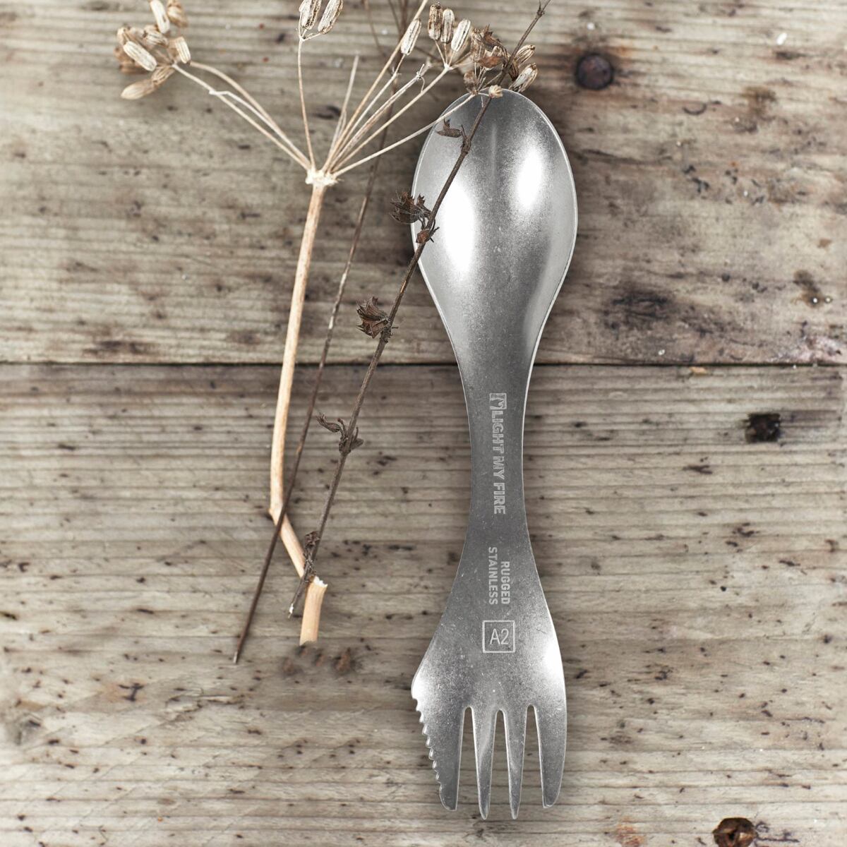 Light my fire Nerezový cestovní příbor Swedish Spork stainless