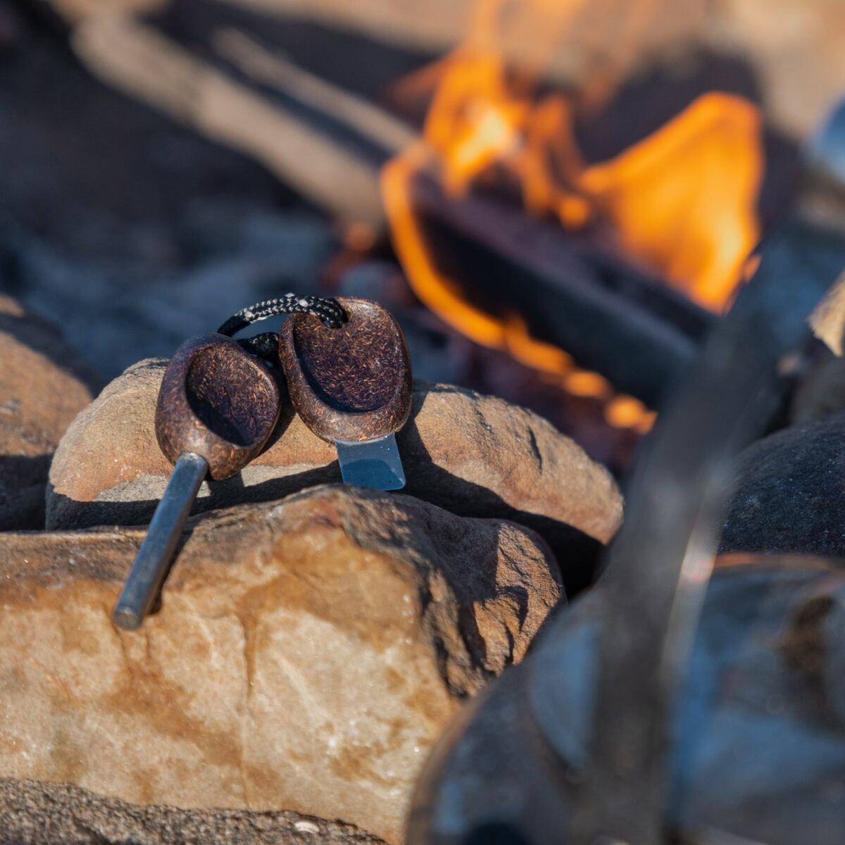 Light my fire Křesadlo Swedish FireSteel scout 2in1 rockyred