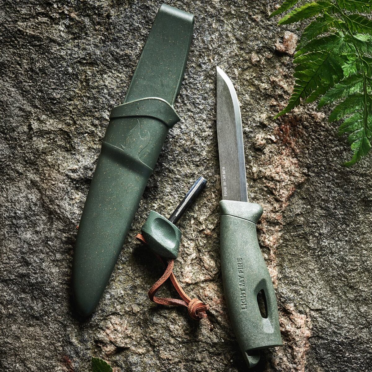 Light my fire Outdoorový nůž s křesadlem Swedish FireKnife 2in1 cocoshell