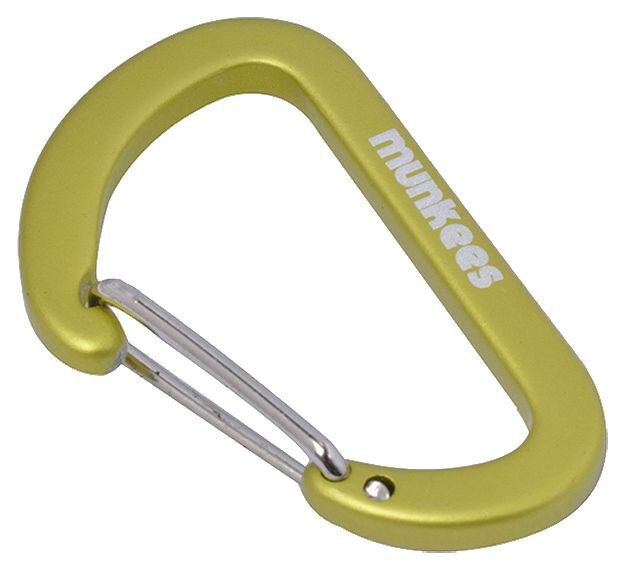 Munkees Karabina D Form Flat WG - 2 kusy - RŮZNÉ BARVY