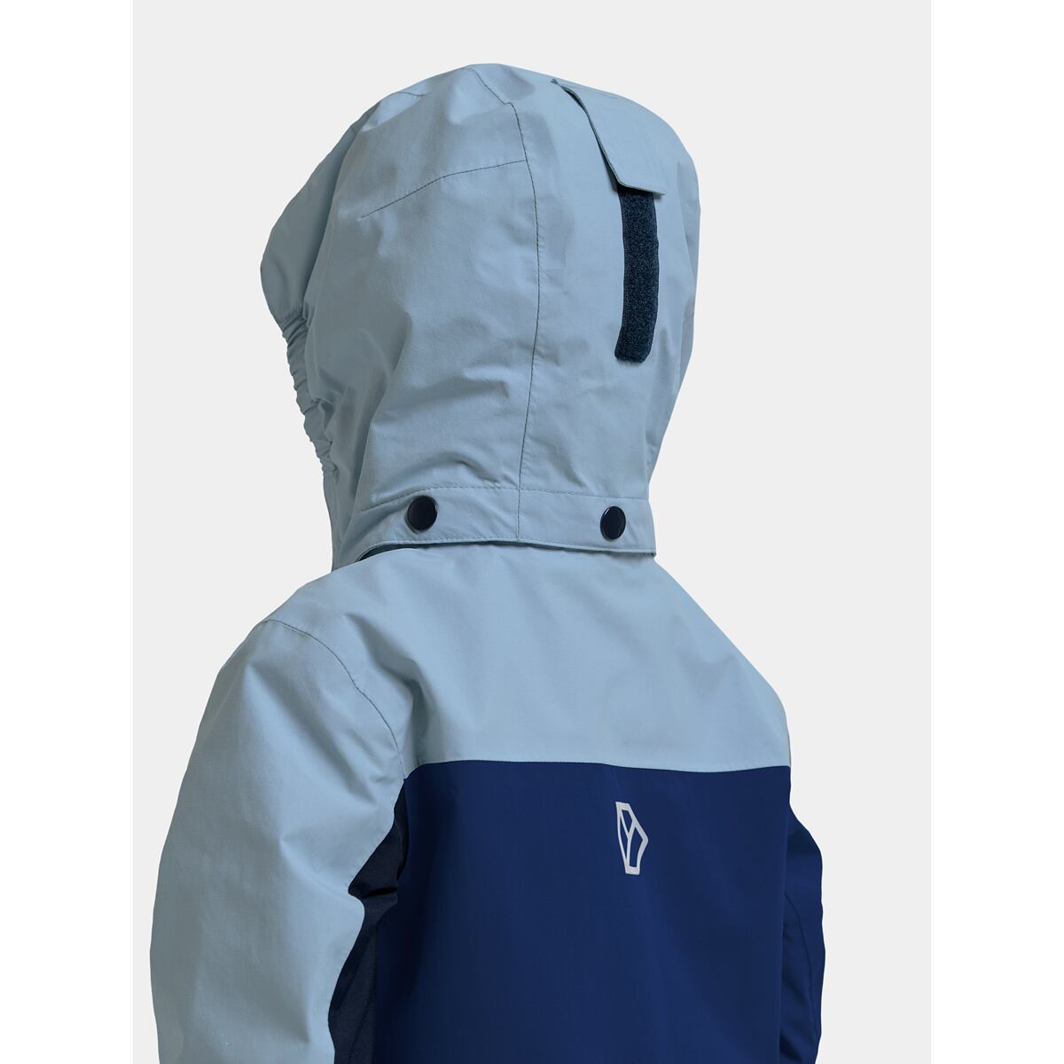 Didriksons Dětská nepromokavá bunda Pilvi blue fog - ROSTOUCÍ