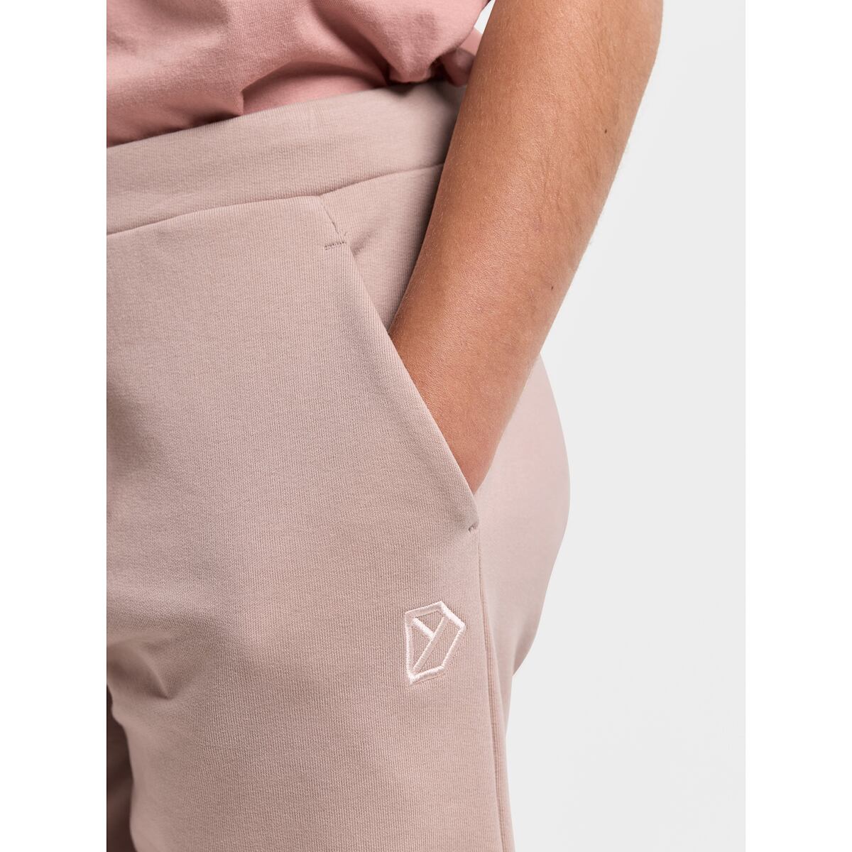 Didriksons Dětské bavlněné kraťasy Fejan vintage pink