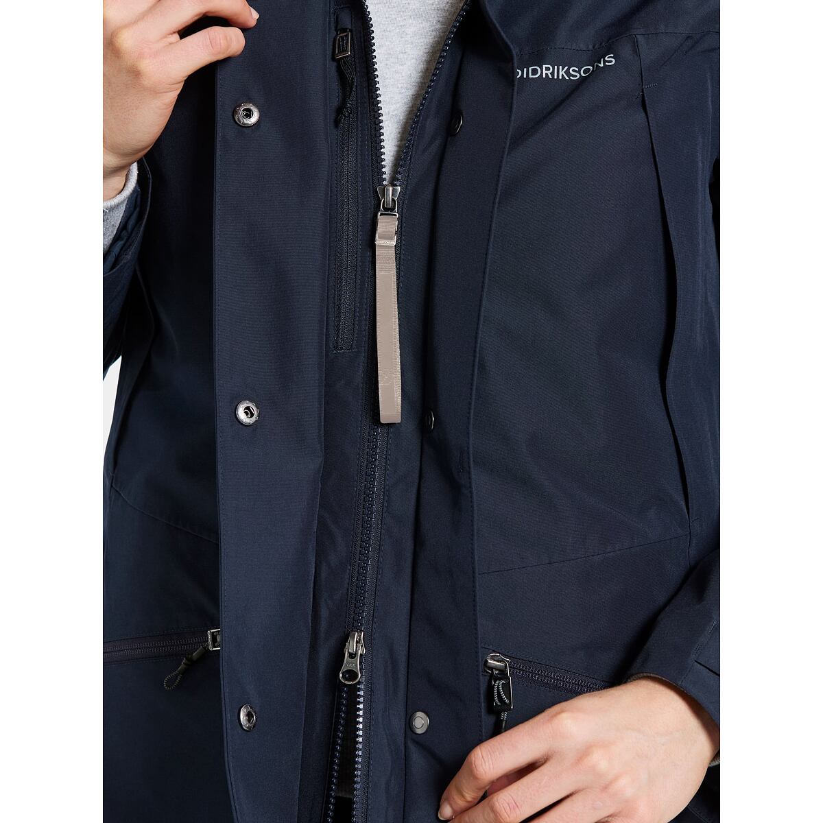 Didriksons Dámská nepromokavá bunda Ilma parka dark night blue