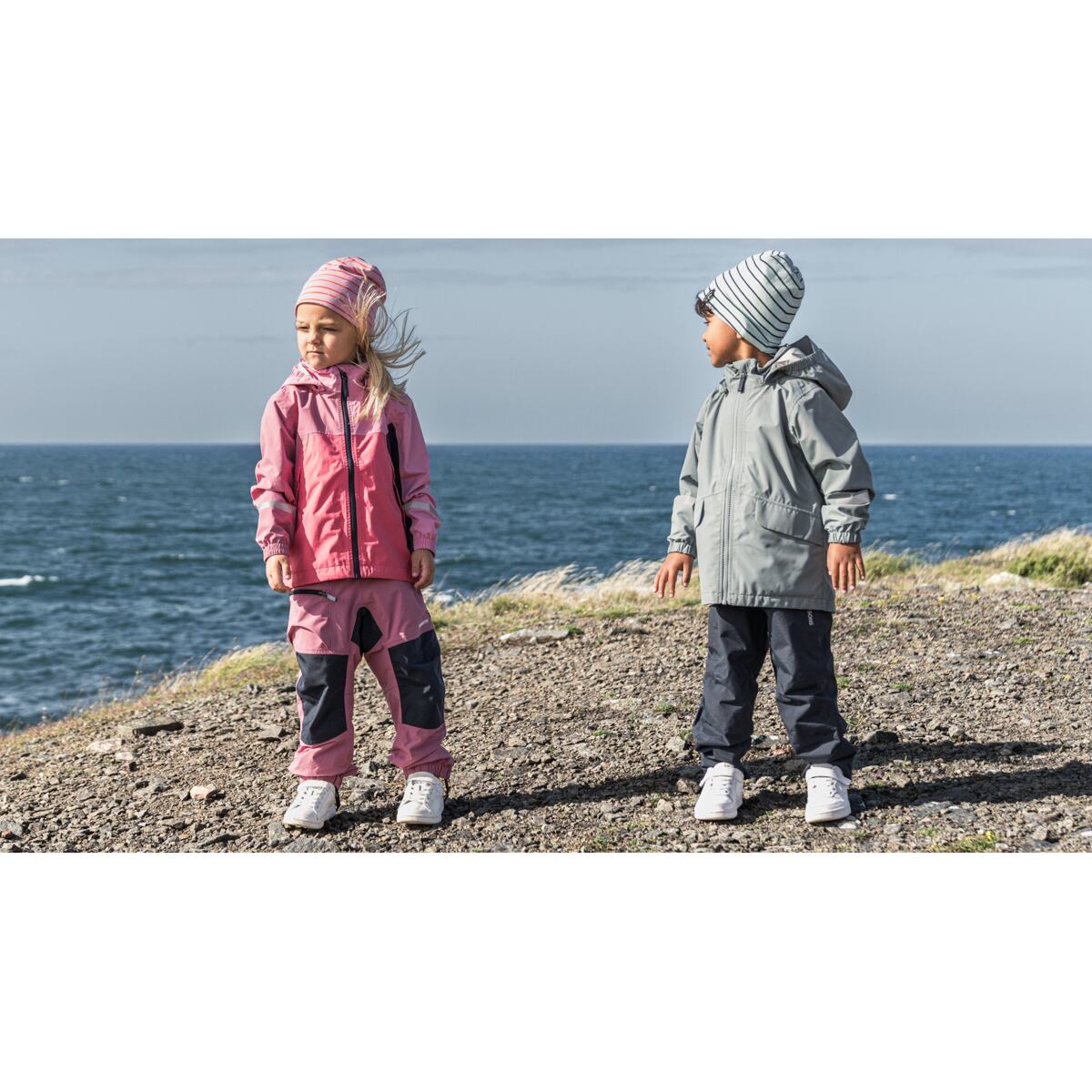 Didriksons Dětská nepromokavá bunda Norma factory blue - ROSTOUCÍ