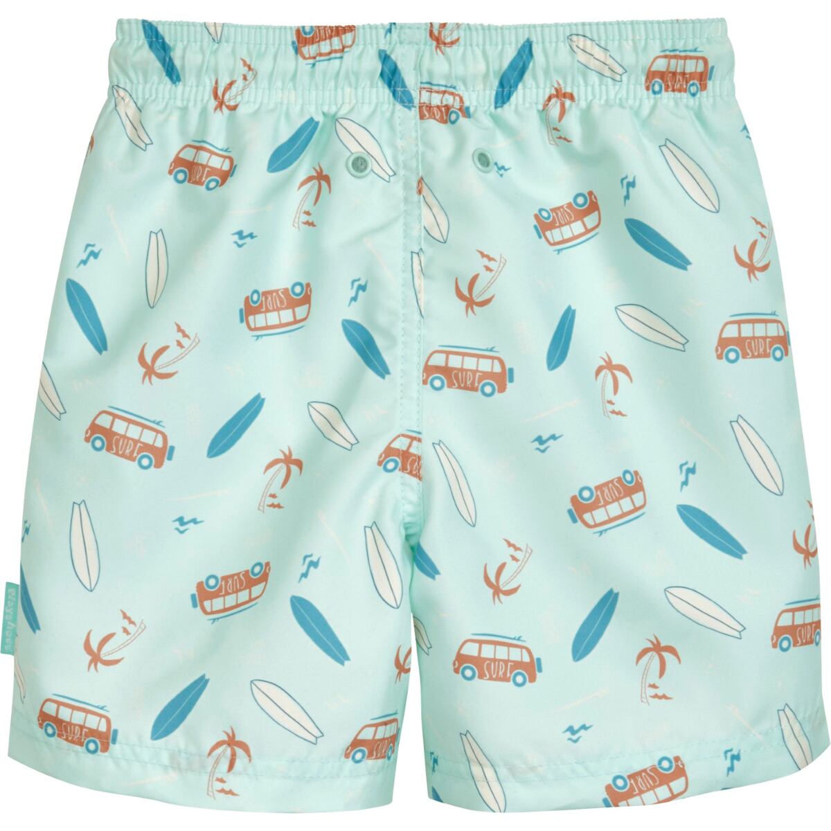 Playshoes Chlapecké UV kraťasy Surfbus - mint green