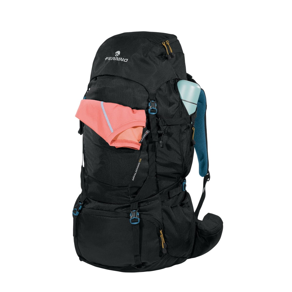 Ferrino Turistický batoh Appalachian 55 l black