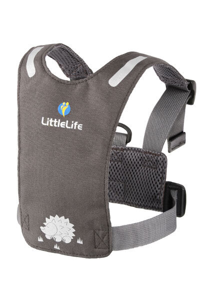 LittleLife Dětská vodící bezpečnostní vesta Safety Harness Grey
