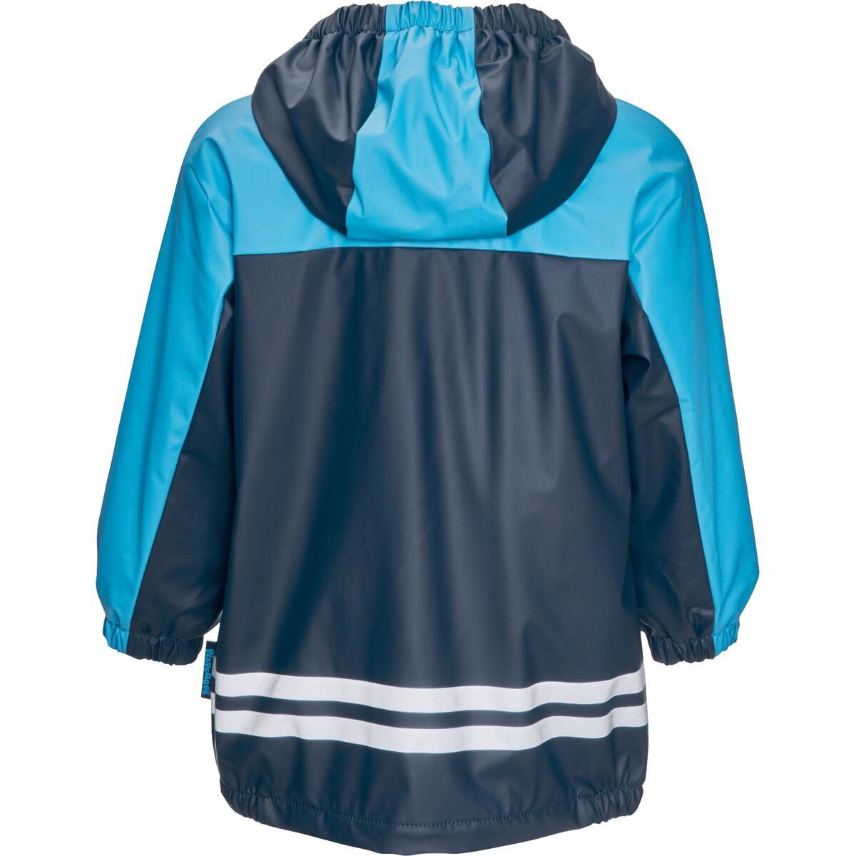 Playshoes Dětská bunda do deště s fleecem navy