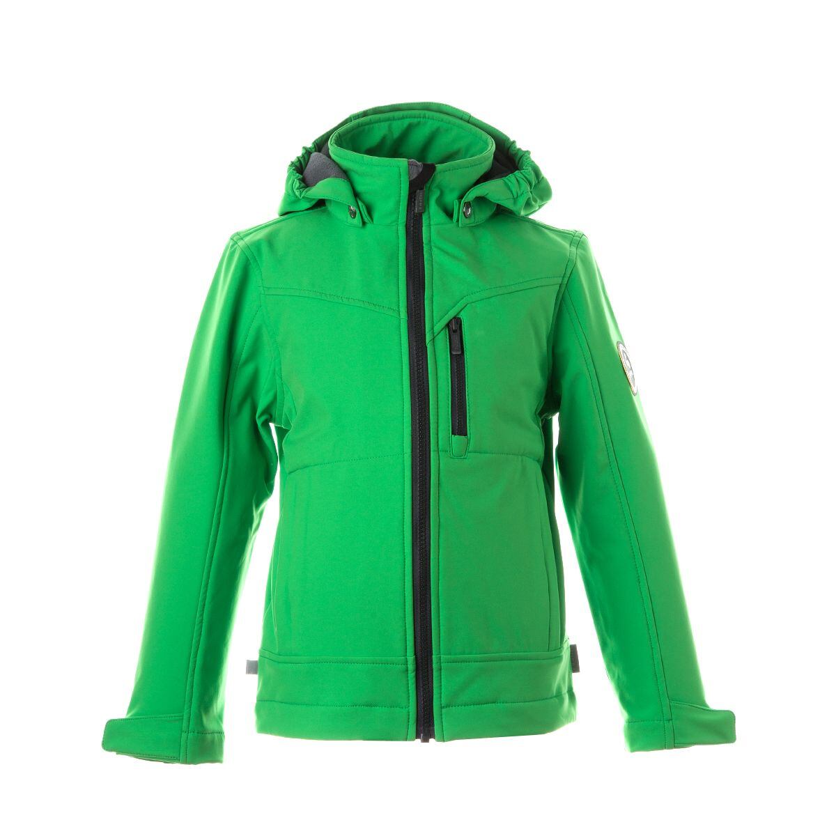 Huppa Dětská softshellová bunda Akiva classic green