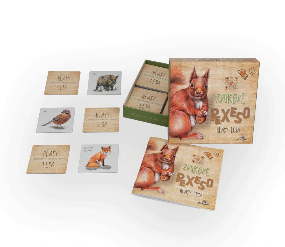 Lesní svět Zvukové pexeso Lesní svět