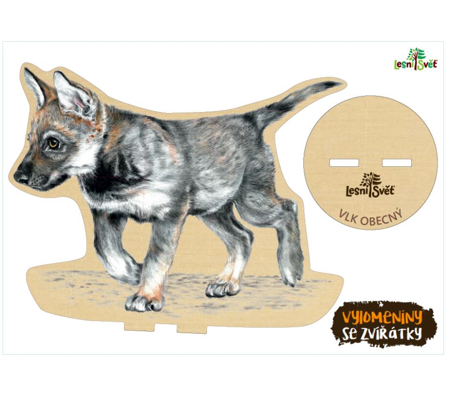 Lesní svět Vylomeniny se zvířátky M