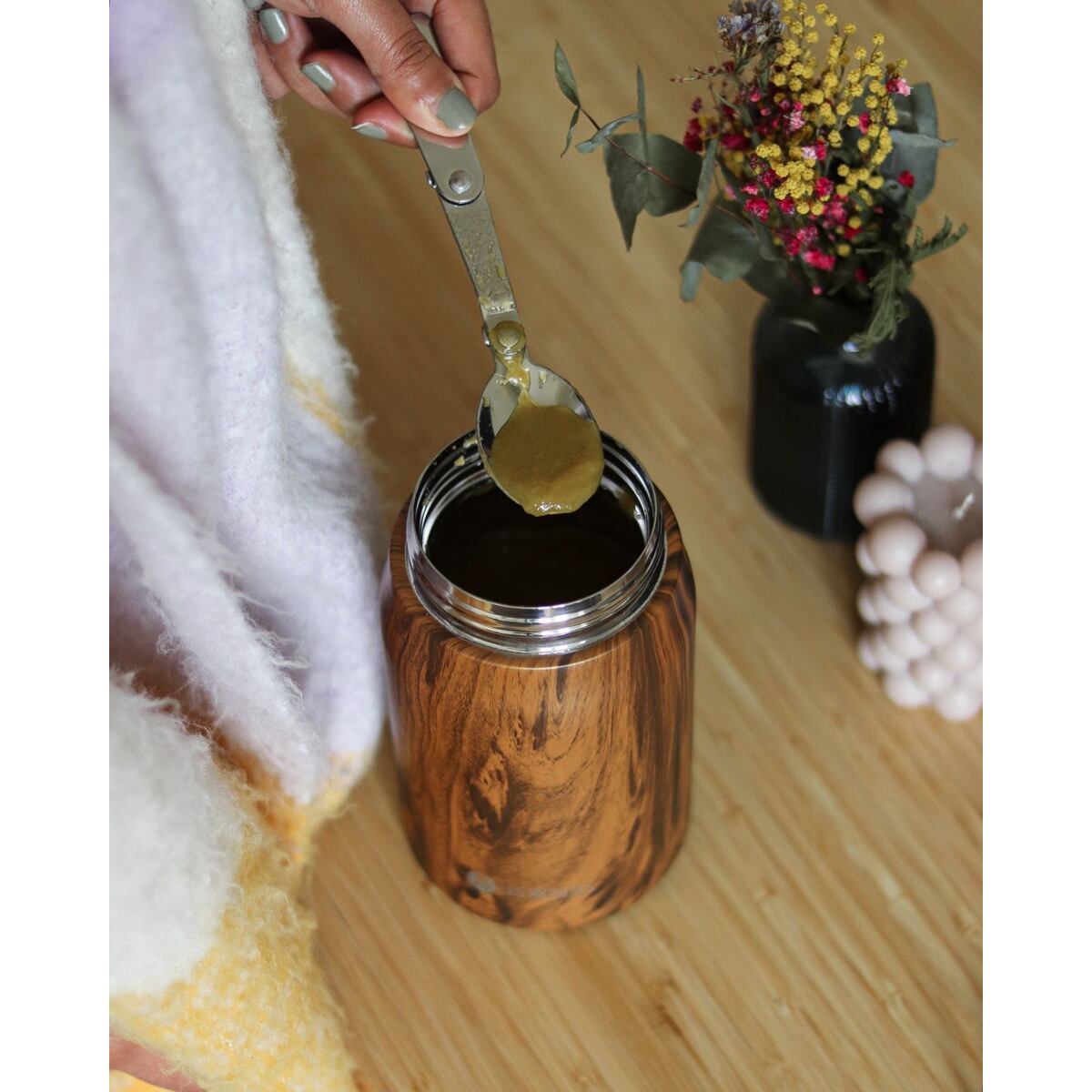 Les Artistes Termonádoba Foodjar 700ml Wood