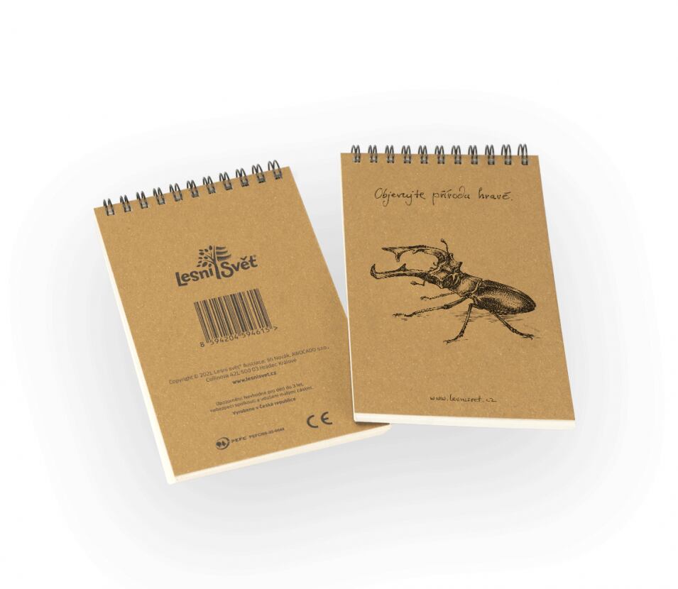 Lesní svět Eko blok z recy papíru S