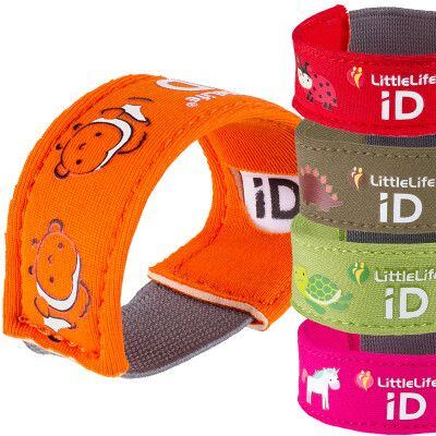 LittleLife Dětský identifikační náramek Safety ID strap clownfish