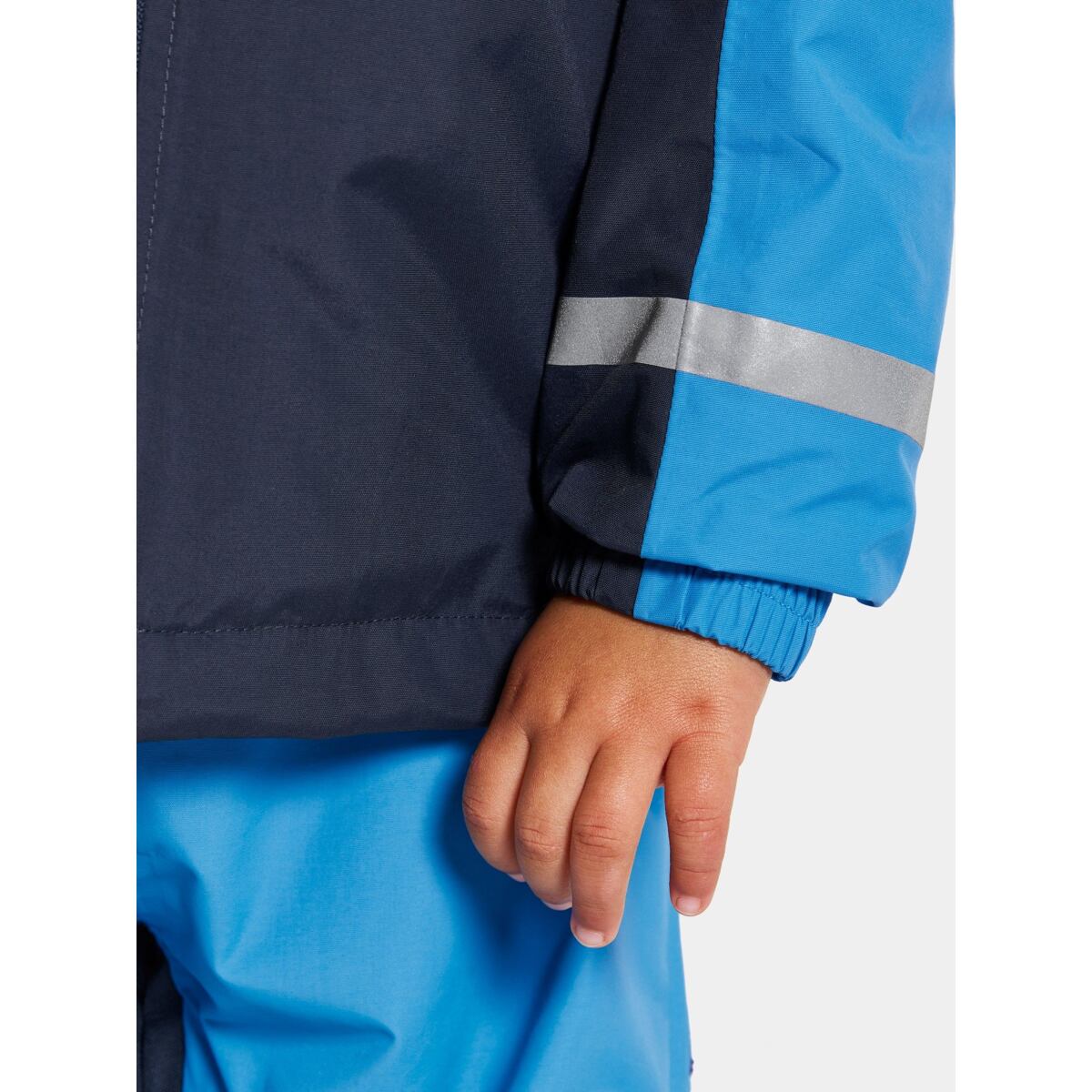 Didriksons Dětská nepromokavá bunda Pilvi navy - ROSTOUCÍ