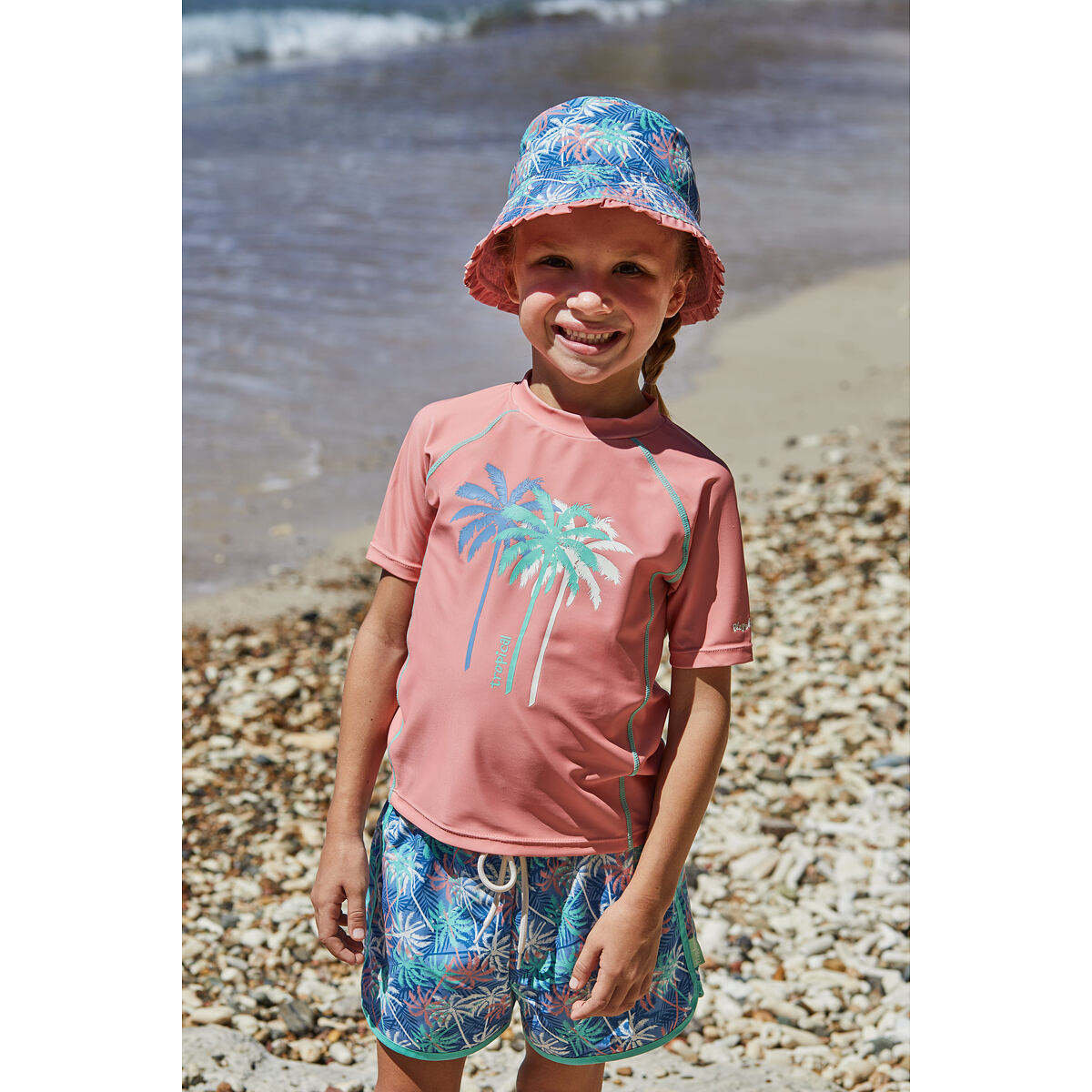 Playshoes Dětský UV klobouk Palmy oboustranný