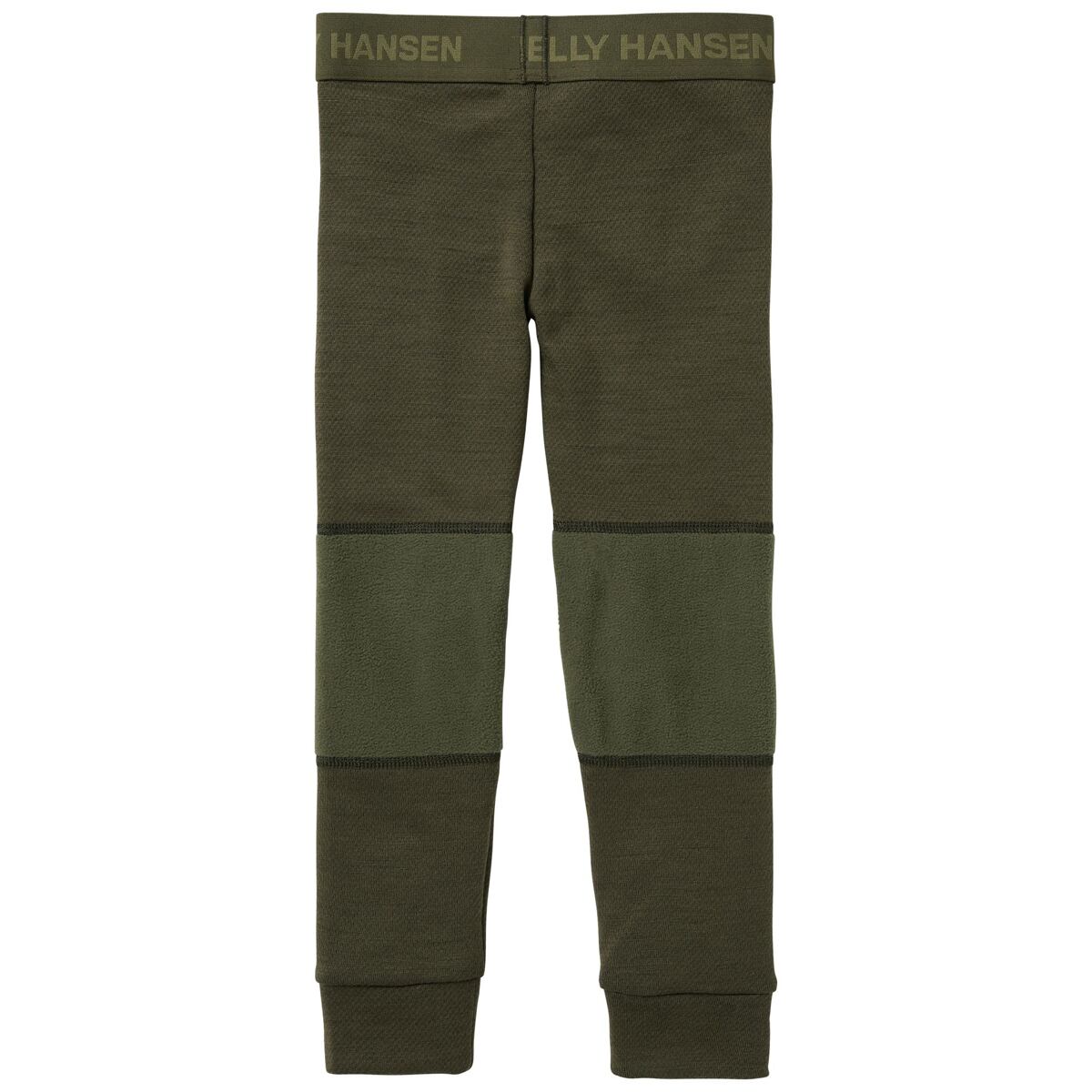 Helly Hansen Dětské termoprádlo Graphic LIFA® Merino Wool set - utility green camo