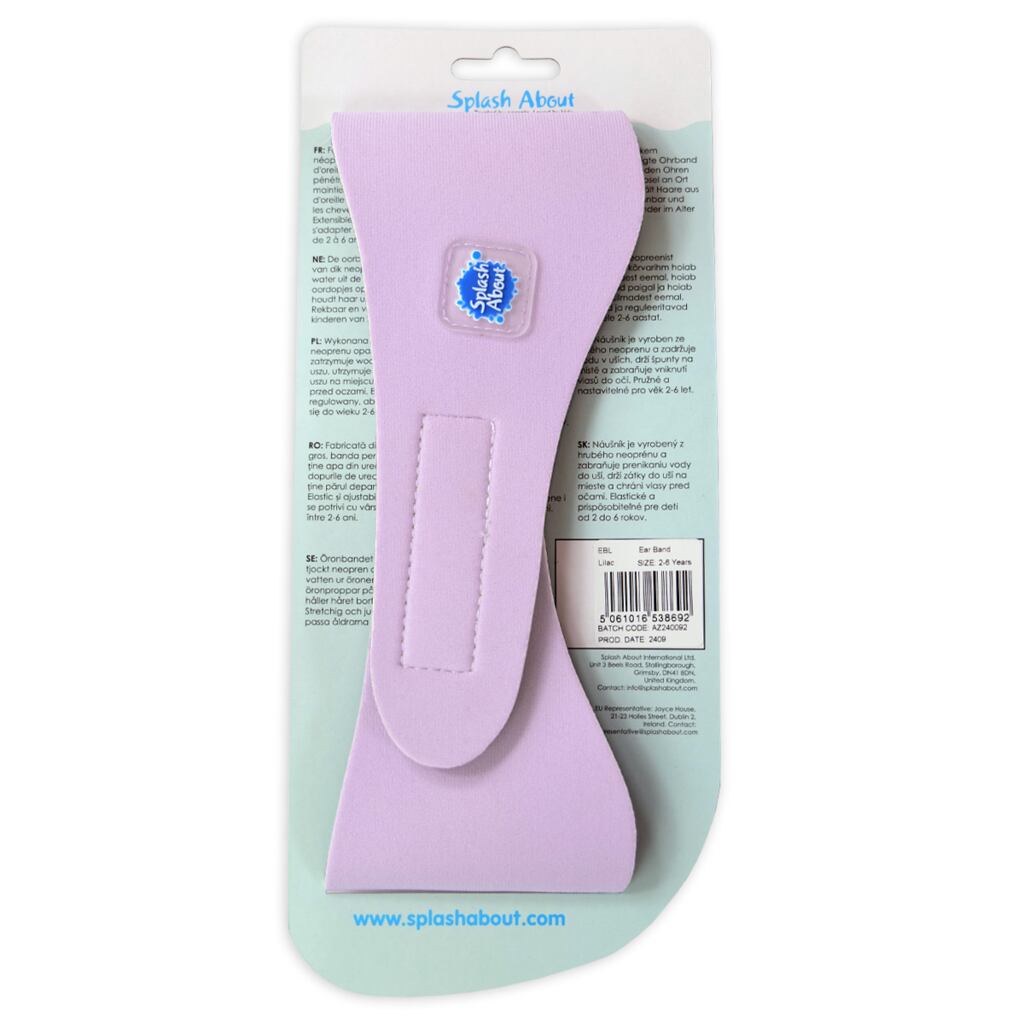 Splash About Dětská neoprénová čelenka na plavání lilac 2 - 6 let