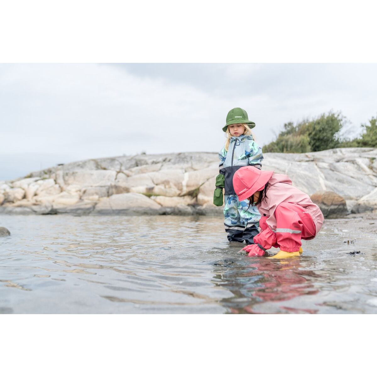 Didriksons Dětský klobouk do deště Southwest dusty azalea