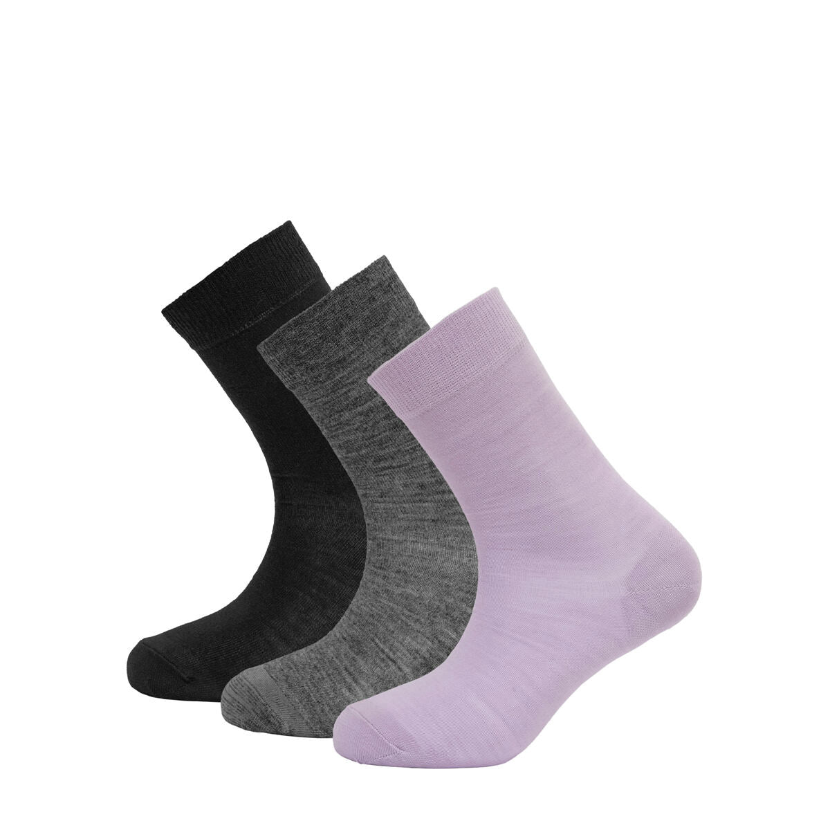 Devold Funkční ponožky s merinem Daily light lehké mix orchid 3 páry