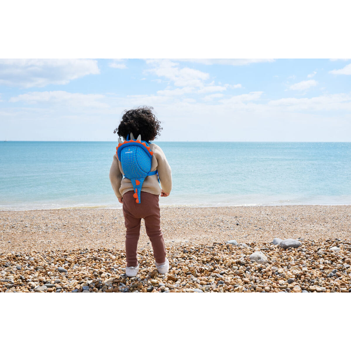 LittleLife Dětský batoh s bezpečnostním vodítkem triceratops 2 l