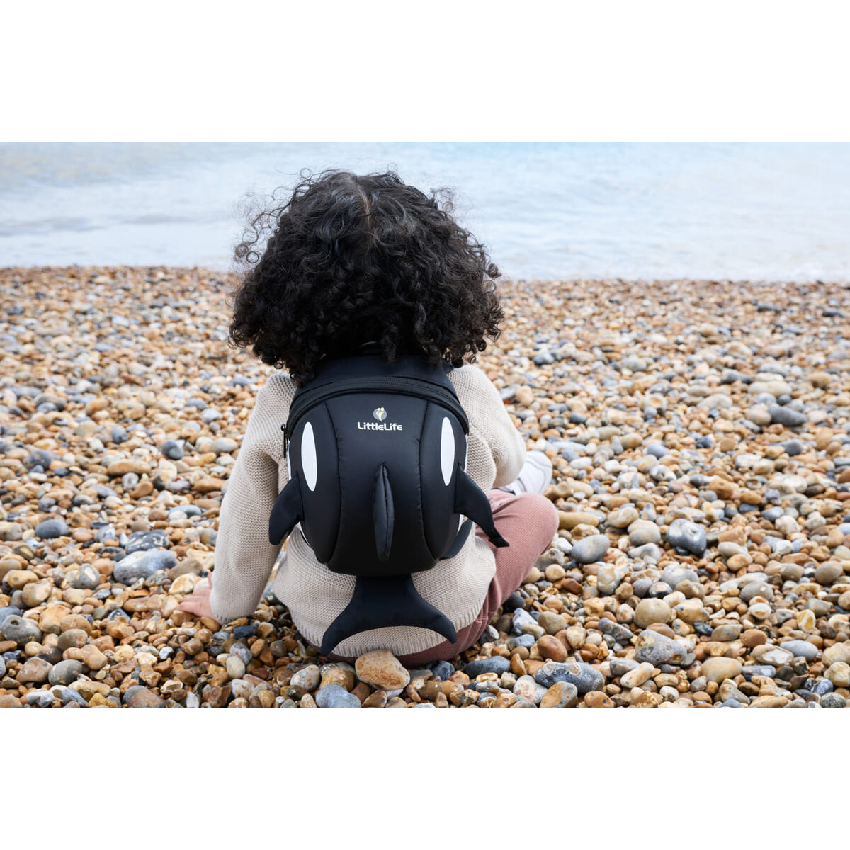 LittleLife Dětský batoh s bezpečnostním vodítkem orca 2 l